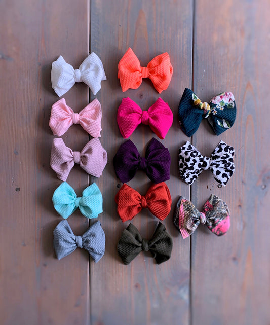 Bow clips/Bow headband/ Baby bow/ Toddler bow/ Kids bow headband